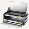 Газовый Гриль-Духовка BRS-16B 2,7кВт (Сталь/Черная, 420*245*175 мм)